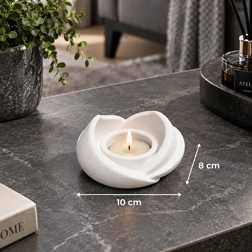 Kanat Formlu Mumluk Modern Dekoratif 10 CM - 2