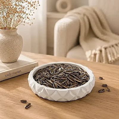 Modern Dekoratif Çok Amaçlı Sunum ve Düzenleme Kasesi 6'lı - 2