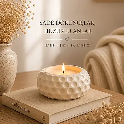 Modern Dekoratif Mumluk ve Tealight Mumluk
