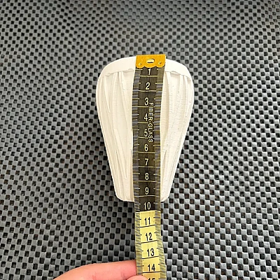 Modern Dekoratif Seramik Görünümlü Geometrik Desenli Vazo - 5