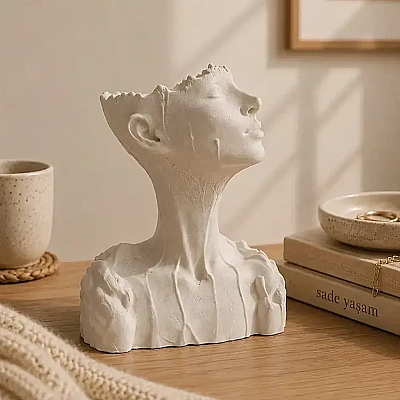Modern Dekoratif Soyut İnsan Figürlü Vazo